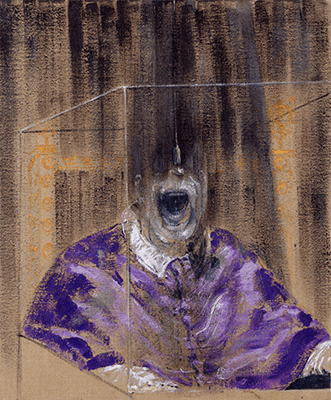 Head VI, 1949. Arts Council Collection, London, Artwork: © 2021 Estate of Francis Bacon/Artists Rights Society (ARS), New York/DACS, London  